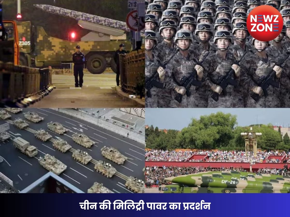 चीन की मिलिट्री पावर का प्रदर्शन
