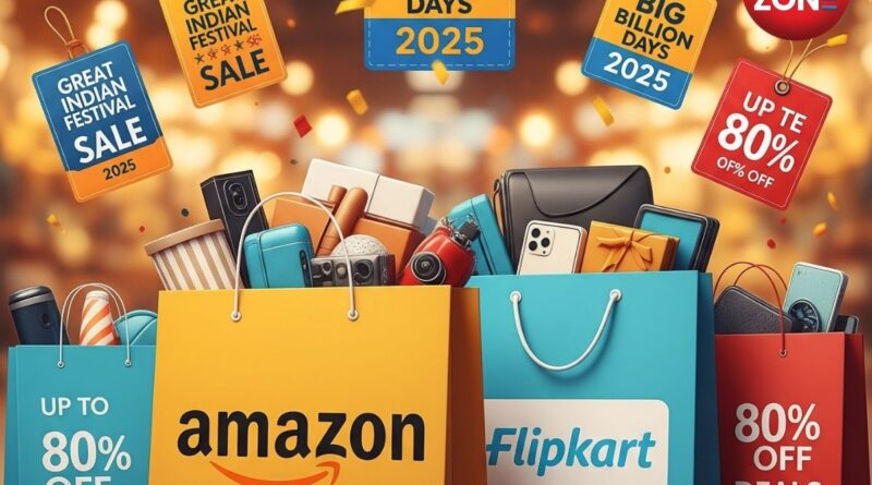 Amazon और Flipkart Sale 2025