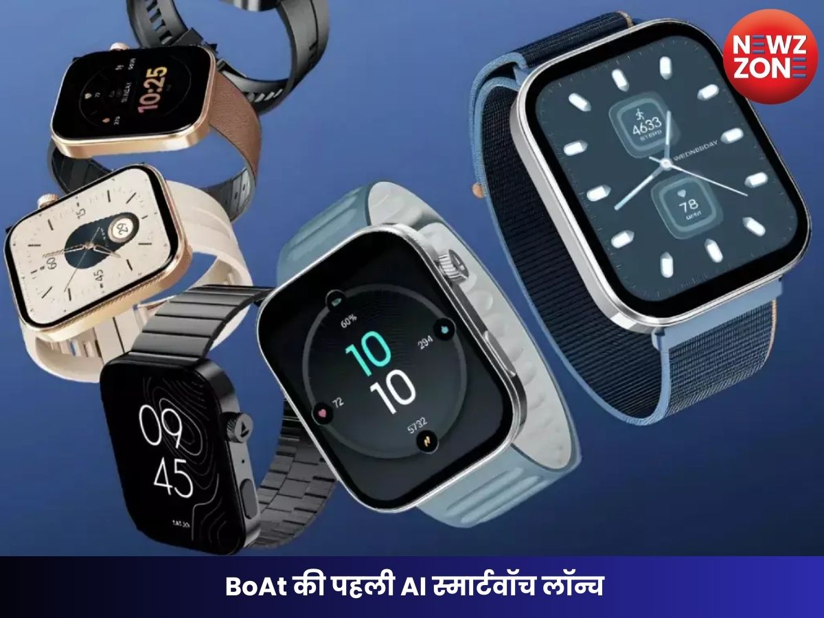 BoAt AI Smartwatch Chrome Endeavour