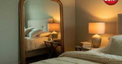 Mirror in Front of Bed Vastu