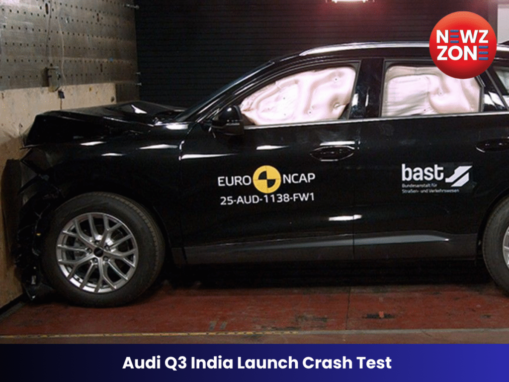 Audi Q3 India Launch Crash Test