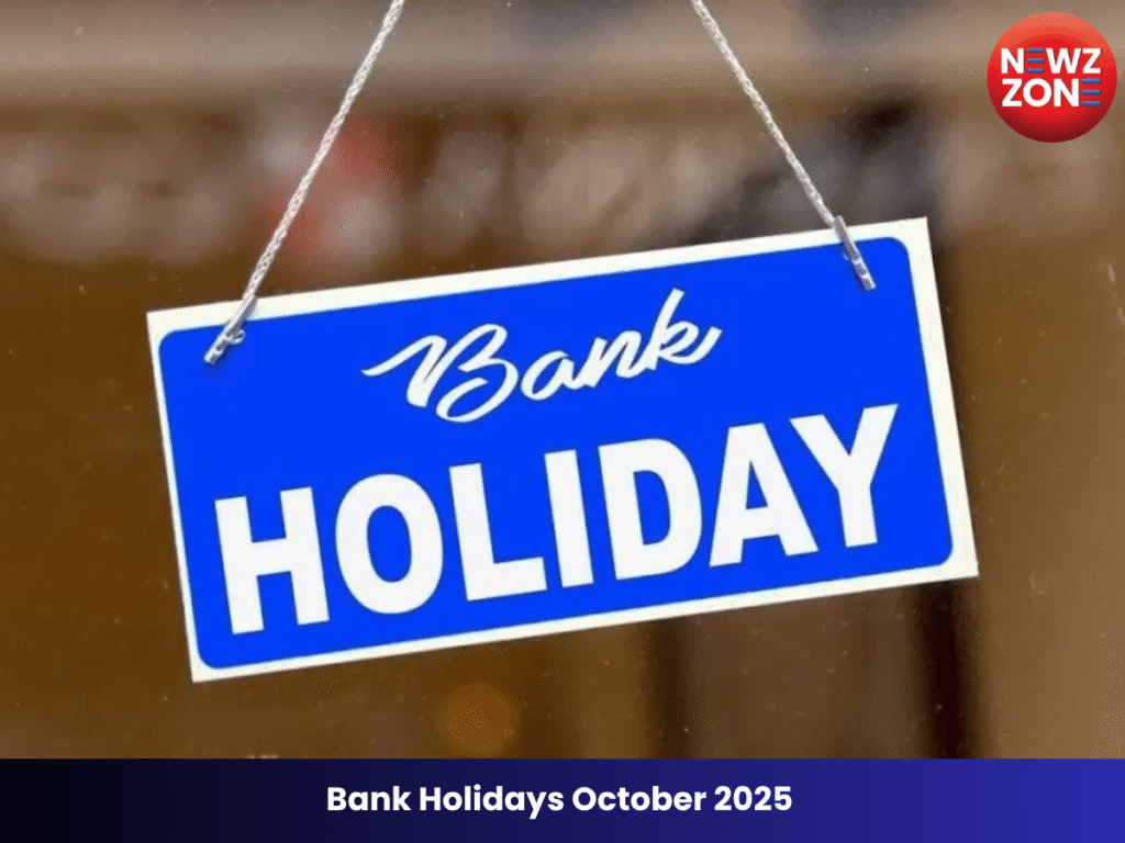 Bank Holidays October 2025