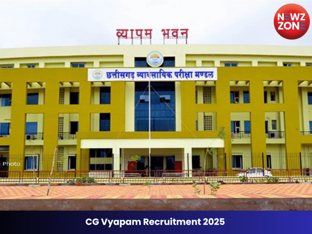 CG Vyapam Recruitment 2025