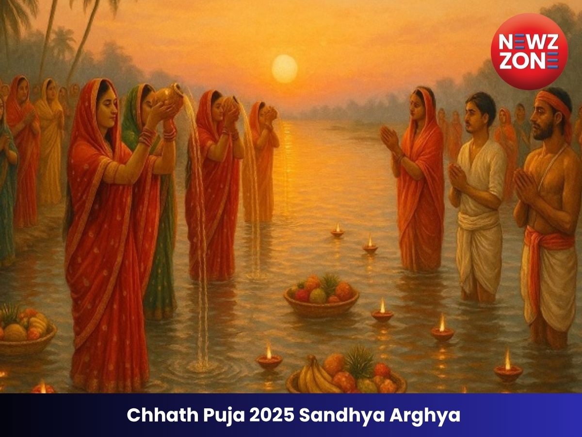 Chhath Puja 2025 Sandhya Arghya