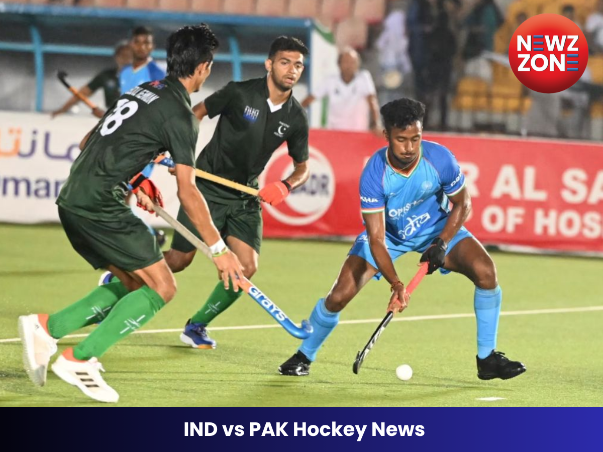 IND vs PAK Hockey News