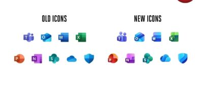 Microsoft Office Apps New Icons