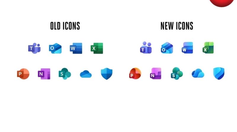 Microsoft Office Apps New Icons