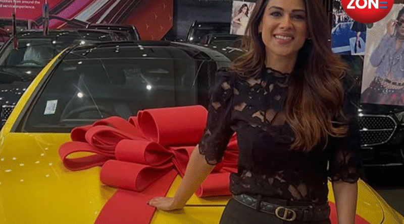 Nia Sharma Mercedes AMG