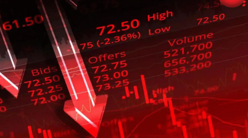 Sensex and Nifty Fall