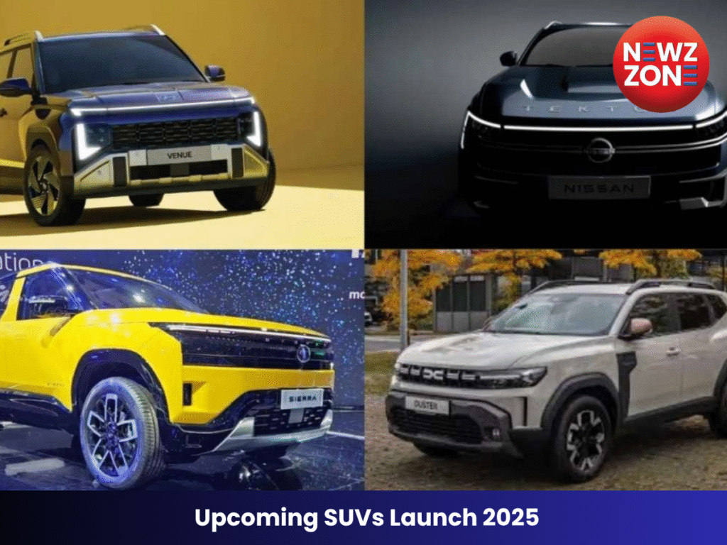 Upcoming SUVs Launch 2025
