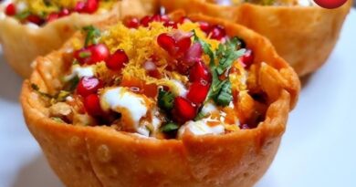 Besan Katori Chaat Recipe
