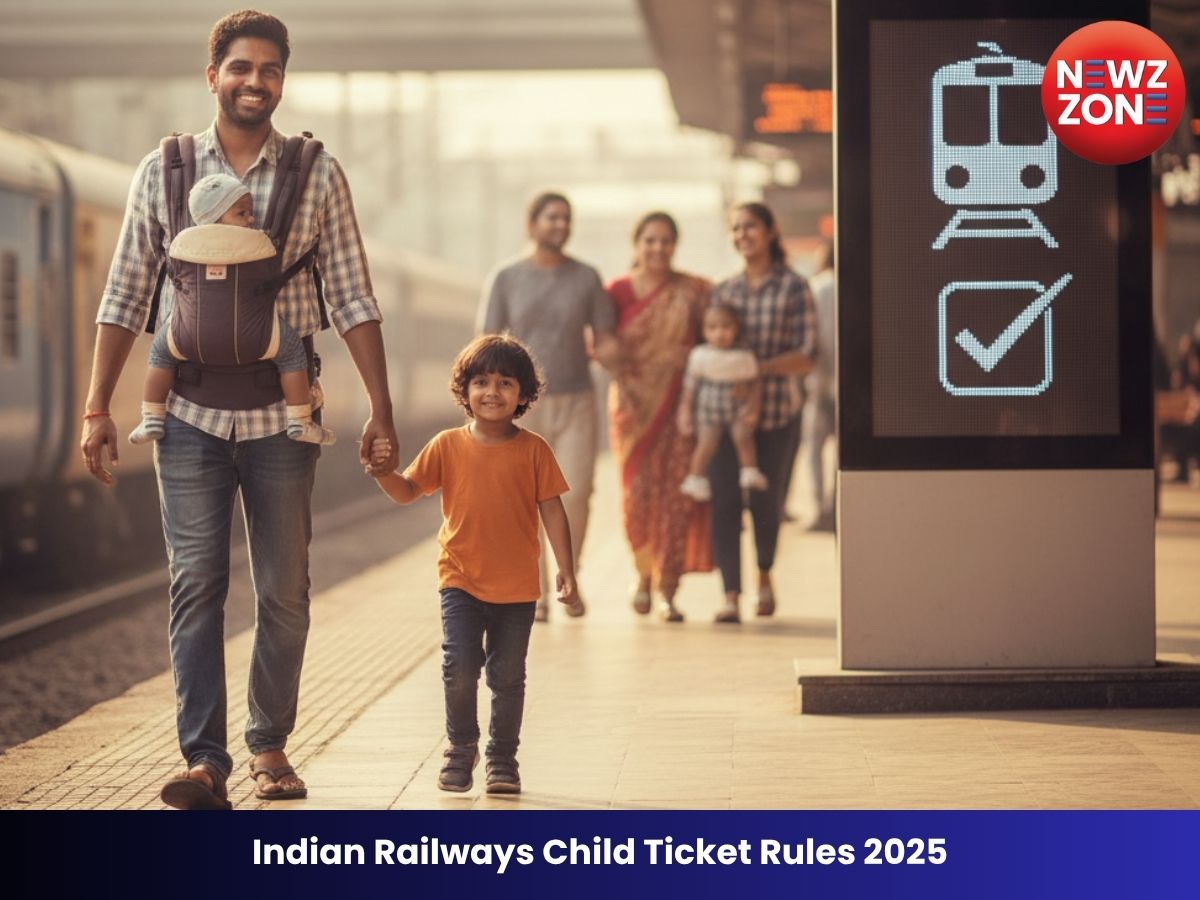 Indian Railways Child Ticket Rules 2025