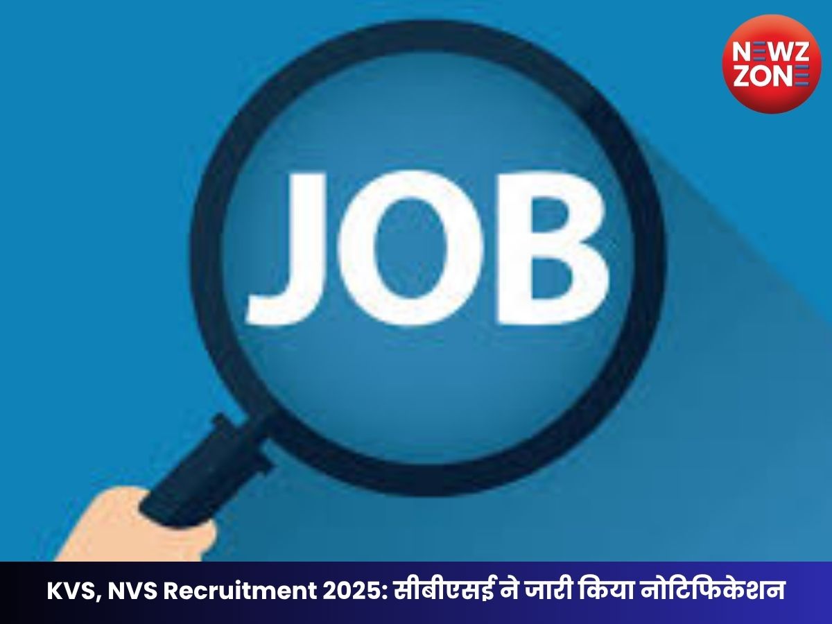 KVS, NVS Recruitment 2025