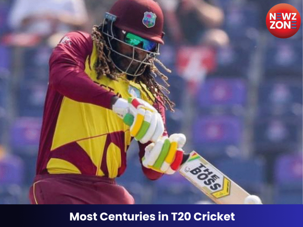 Most Centuries in T20 Cricket