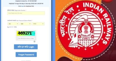 RRB Group D Exam City Slip 2025