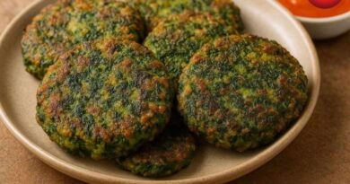 Spinach Tikki Recipe