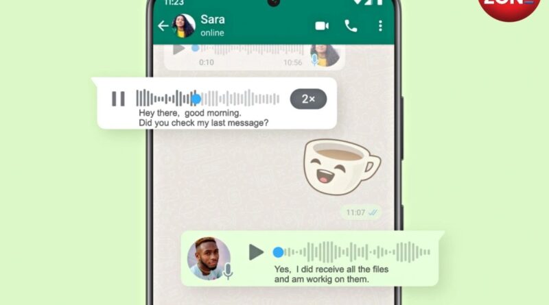 WhatsApp Voice Message Transcript Feature