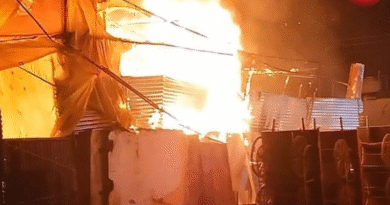 बिलासपुर में भीषण आग