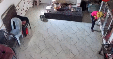 मंदिर से लड़कियों ने चुराई दानपेटी