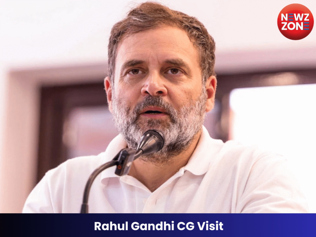 Rahul Gandhi CG Visit