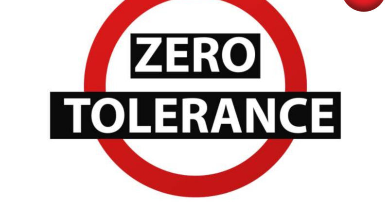 Zero Tolerance