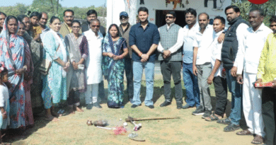 काली मंदिर में शेड निर्माण के लिए भूमिपूजन