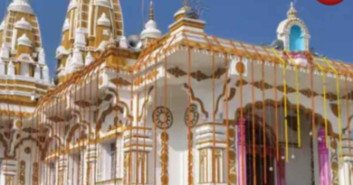 भव्य इस्कॉन मंदिर