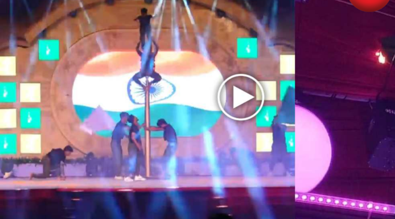 राज्य युवा महोत्सव के दौरान पंडाल में लगी आग