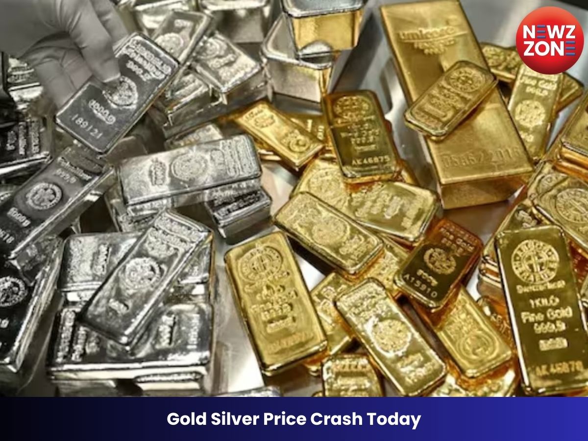 Gold Silver Price Crash Today