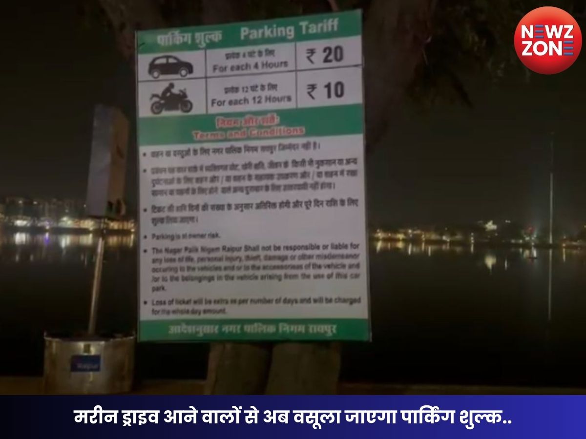 Marine Drive Parking Fee