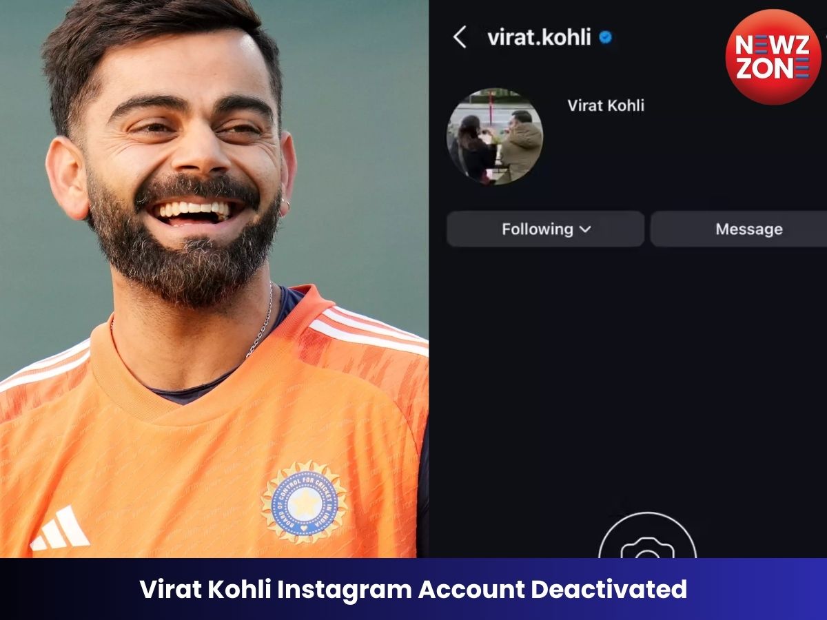 Virat Kohli Instagram Account Deactivated