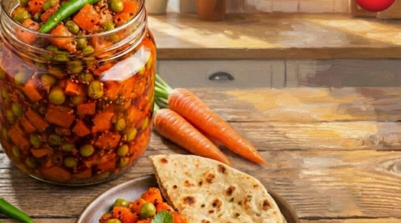 Matar & Gajar Pickle Recipe