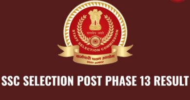 SSC Phase 13 Result 2026
