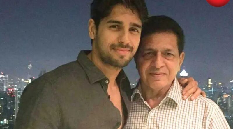 Sidharth Malhotra Father Death
