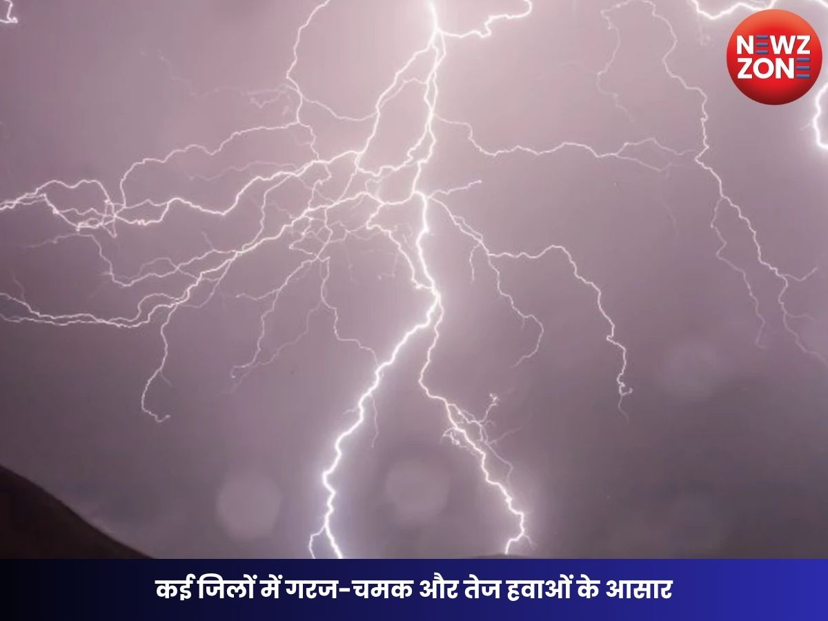 CG Weather Update: कई जिलों में गरज-चमक और तेज हवाओं के आसार, रायपुर में केसा रहेगा मौसम जानें पूरा अपडेट।