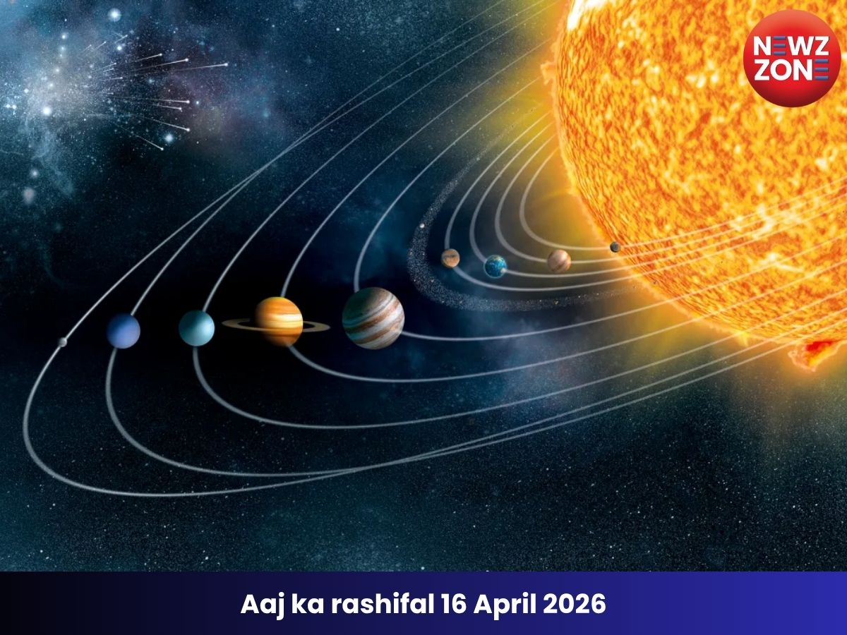 Aaj ka rashifal 16 April 2026: धनु राशि वालों को व्यापार में मिल सकती है खुशखबरी, जानें सभी राशियों का हाल