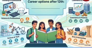 Career options after 12th