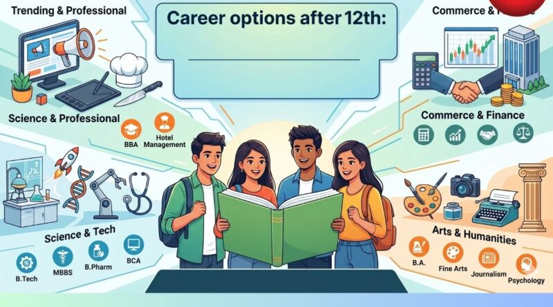 Career options after 12th