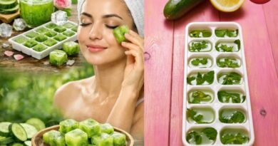 Cucumber Ice Cubes