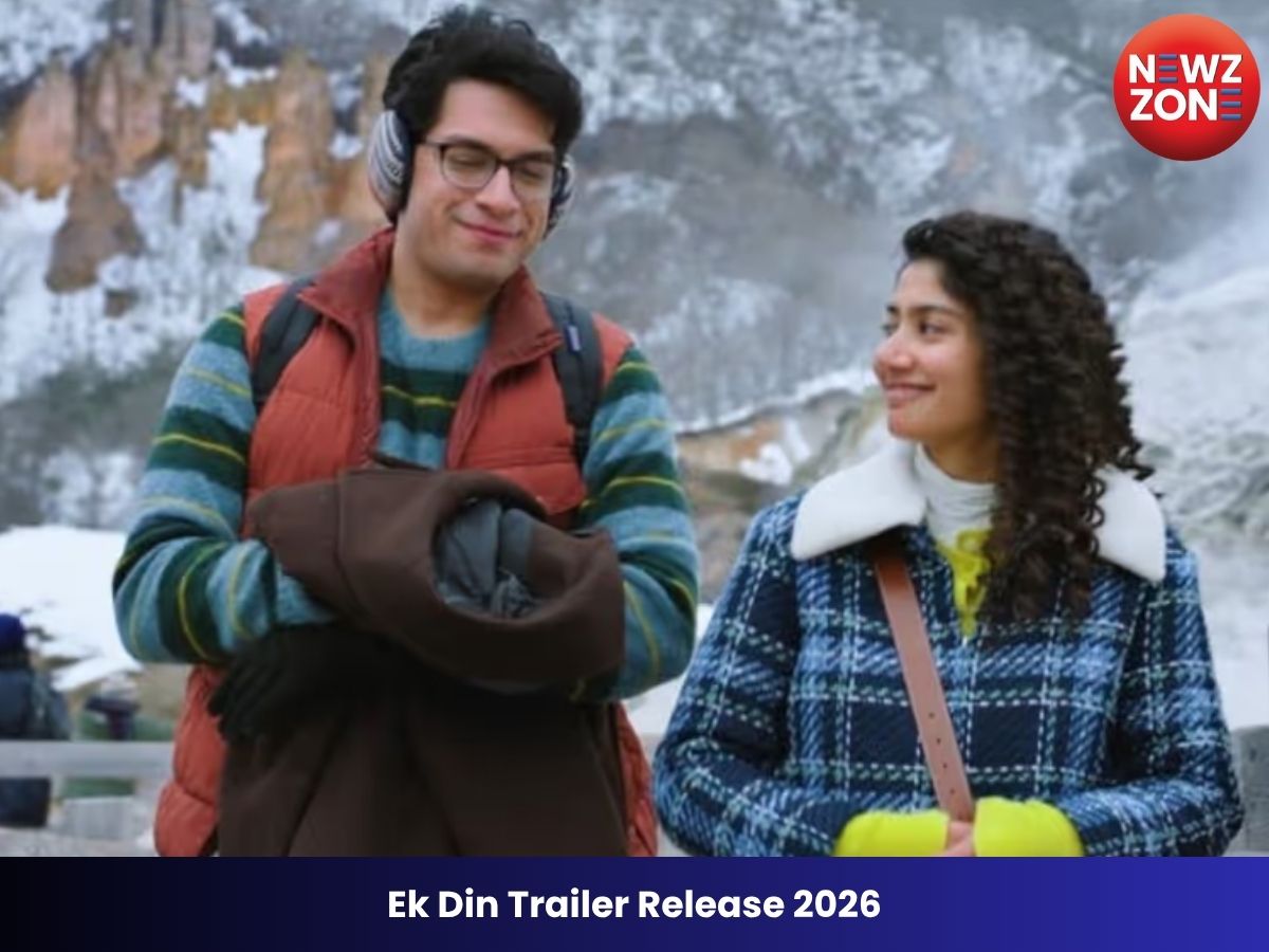 Ek Din Trailer Release 2026: ‘एक दिन’ ट्रेलर आउट साई पल्लवी को दुनिया भूल गई, पर जुनैद का चेहरा याद… इमोशनल लव स्टोरी ने जीता दिल