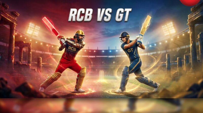 RCB vs GT IPL 2026 Match Today