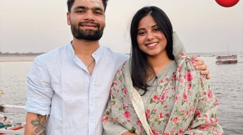 Rinku Singh and Priya Saroj in Varanasi