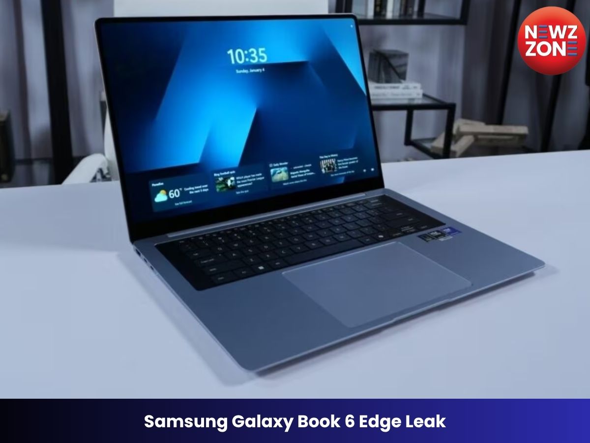 Samsung Galaxy Book 6 Edge Leak: 16-इंच OLED डिस्प्ले, Snapdragon X चिप के साथ नया लैपटॉप जल्द लॉन्च?