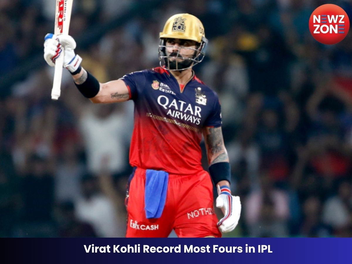 Virat Kohli Record Most Fours in IPL:  800 चौकों का ऐतिहासिक मुकाम, Virat Kohli ने IPL में फिर रचा इतिहास