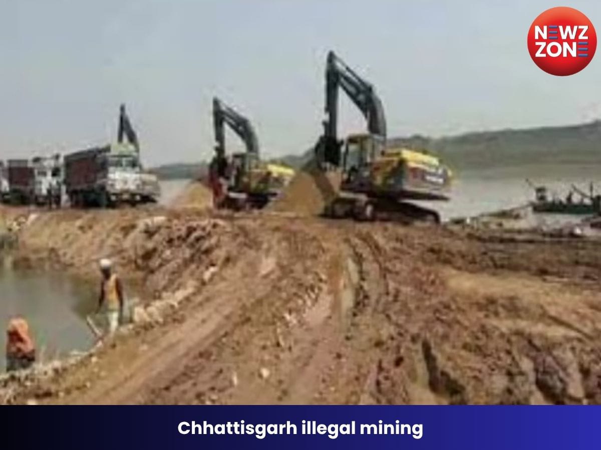 Chhattisgarh illegal mining: छत्तीसगढ़ में अवैध खनन पर सख्ती ड्रोन से निगरानी, 10 रूट्स पर ई-चेक गेट सिस्टम लागू