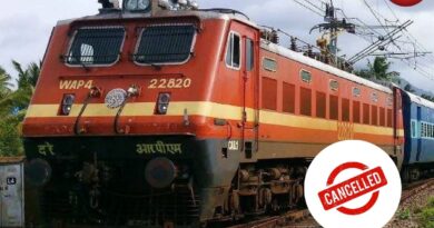 Chhattisgarh Train Cancelled News