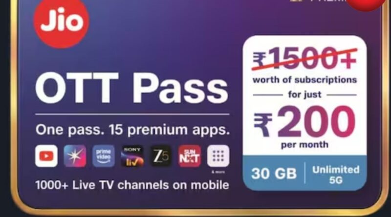 Jio OTT Pass