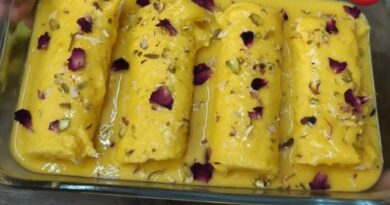 Mango Malai Roll Recipe