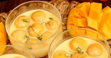 Mango Rasmalai Recipe: