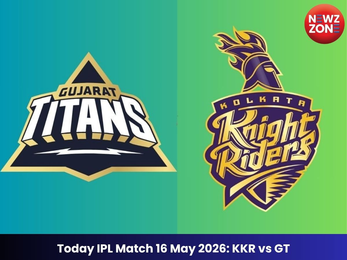 Today IPL Match 16 May 2026: आज KKR vs GT का महामुकाबला, जानें कब, कहां और कितने बजे शुरू होगा मैच